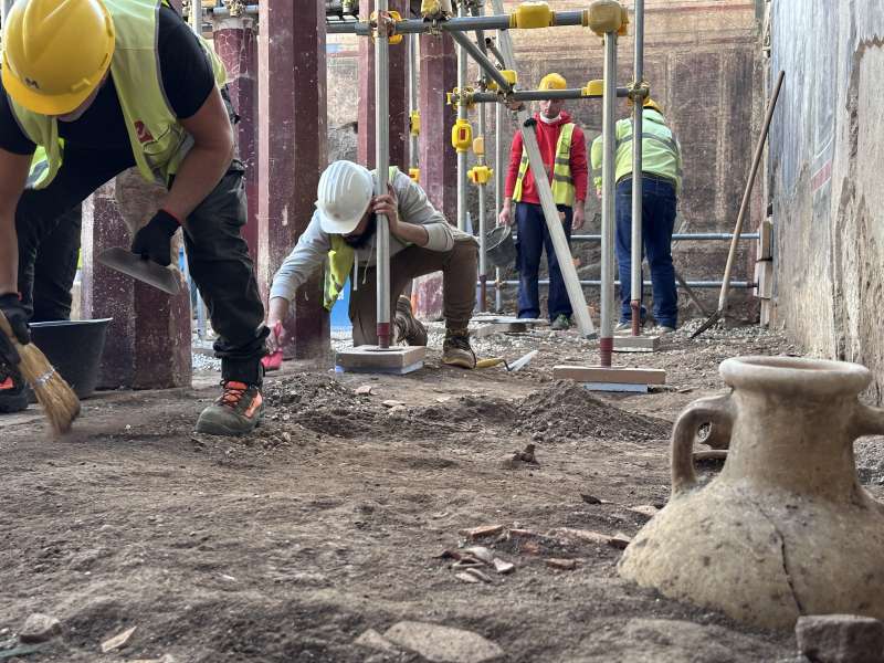 Pompeje: nowe wykopaliska